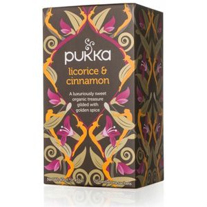 Pukka Thee Licorice Cinnamon 20 stuks