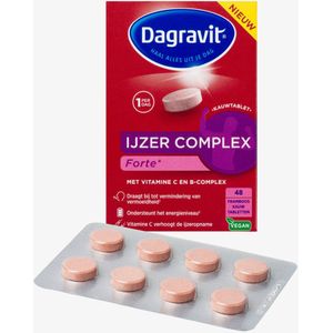 2x Dagravit IJzer complex Forte 48 tabletten