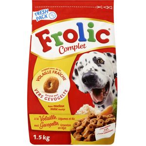 Frolic Droogvoer Hondenbrokken Gevogelte 1,5 kg