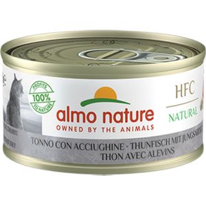 24x Almo Nature HFC Natural Kattenvoer Tonijn - Ansjovis 70 gr