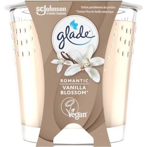 Glade Vegan Geurkaars Romantic Vanilla Blossom 129 gr
