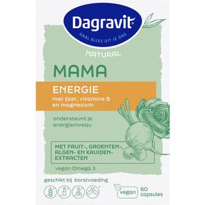 4x Dagravit Natural Mama Energie 60 capsules