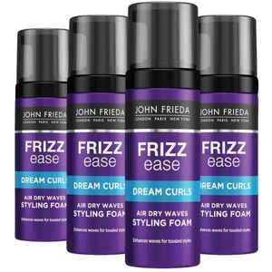 4x John Frieda Frizz Ease Dream Curls Air Dry Waves 150 ml