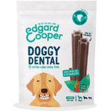 8x Edgard & Cooper Doggy Dental Sticks Aardbei - Frisse Muntolie