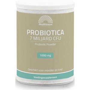 Mattisson - Probiotica 7 Miljard CFU - 1000mg - 125 gr
