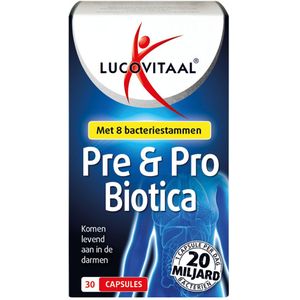 3x Lucovitaal Pre & Probiotica 30 capsules
