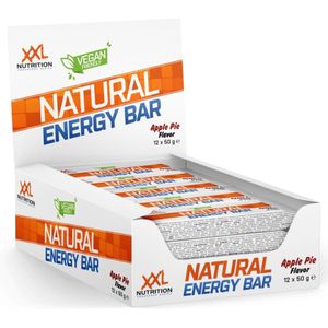 12x XXL Nutrition Natural Energy Bar Apple Pie 50 gr