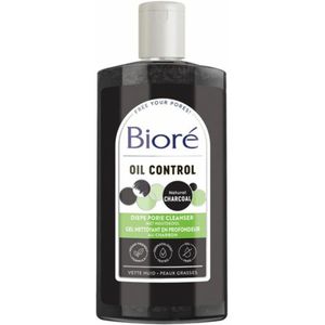 4x Bioré Houtskool Diepe porie cleanser 200 ml