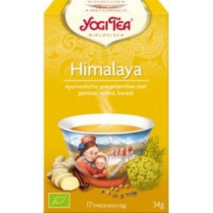 6x Yogi tea Himalaya Biologisch 17 stuks