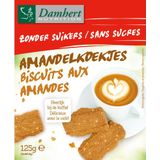 9x Damhert Amandelkoekjes Speculaas Zonder Suikers 125 gr