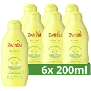 6x Zwitsal Shampoo 200 ml