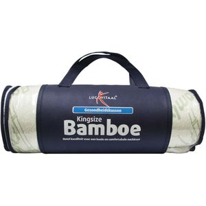 Lucovitaal - Kingsize Bamboe Hoofdkussen - Ergonomisch - 2x