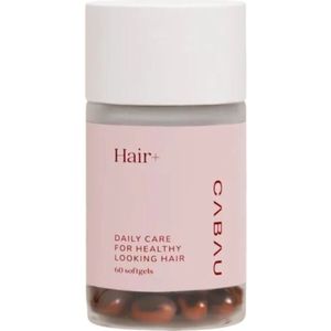 2x Cabau Lifestyle Hair+ 60 capsules