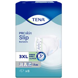 2x TENA Proskin Slip Bariatric Super 3XL 8 stuks