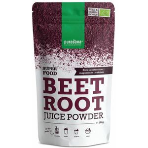 3x Purasana Superfood Rode Bietensappoeder Bio 200 gr