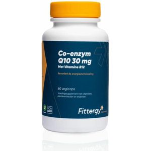 Fittergy Supplements Co-enzym Q10 Met Vitamine B12 60 capsules