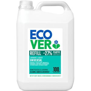 Ecover Wasmiddel Universeel Kamperfolie & Jasmijn 100 Wasbeurten 5 liter