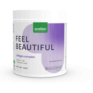 3x Purasana Collageen Zwarte Bes 240 gr