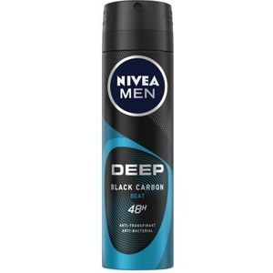 3x Nivea Men Deospray Deep Beat 150 ml