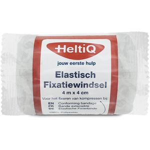 4x HeltiQ Elastisch Fixatiewindsel 4 m x 4 cm