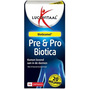 2+2 gratis: Lucovitaal Pre & Probiotica 90 capsules