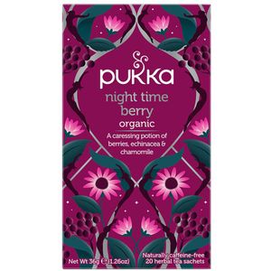 3x Pukka Thee Nighttime Berry 20 stuks