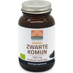Mattisson Zwarte Komijn 500 mg Bio 90 capsules