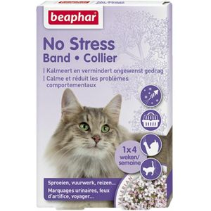 3x Beaphar No Stress Halsband Kat