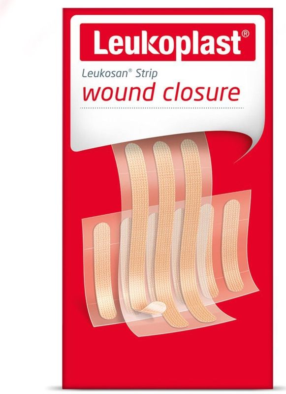 Leukoplast - Leukosan® Strips Hechtstrip - 9 Stuks - Flexibel en Duurzaam