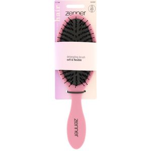 2x Zenner Haarborstel Anti-Klit Roze