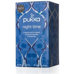 6x Pukka Thee Night Time 20 stuks