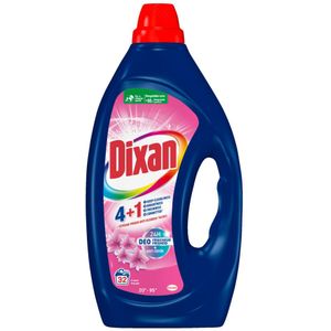 4x Dixan Vloeibaar Wasmiddel Fresh Pink - 32 wasbeurten 1,440 liter