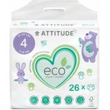 Attitude Luiers Maxi Maat 4 (7-18 kg) 26 stuks