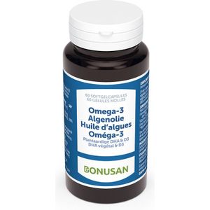 Bonusan Omega-3 Algenolie 60 softgels