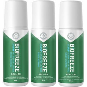 3x Biofreeze Cold Action Gel Roller 84 gr