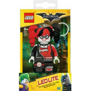 Lego Sleutelhanger met LED Licht Batman Harley Quinn