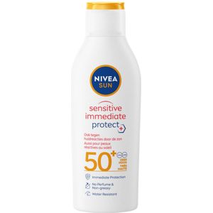 6x Nivea Sun Sensitive Anti-Allergie Zonnemelk SPF 50 200 ml