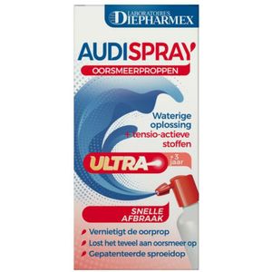 2x Audispray Oorpsray Ultra 20 ml