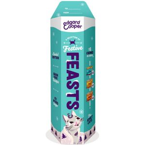 Edgard & Cooper Feestelijk Kattenvoer Adult Chunks Multipack 6x 85 gr