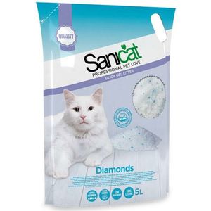 6x Sanicat Diamonds Silicagel 5 liter
