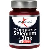 Lucovitaal - Selenium - Gist-vrij - 200 mcg - Met Zink - Antioxidanten