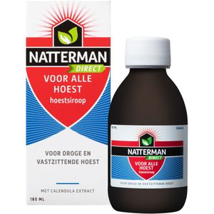 2x Natterman Voor alle Hoest Hoestdrank 180 ml