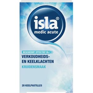 Isla Medic Acute Acute Kruiden 20 stuks