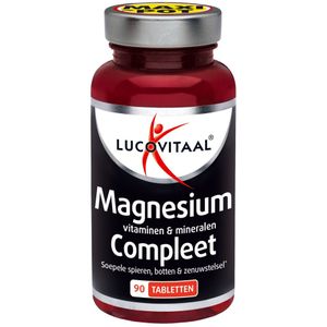 1+2 gratis: Lucovitaal Magnesium Vitaminen & Mineralen Compleet 90 Tabletten