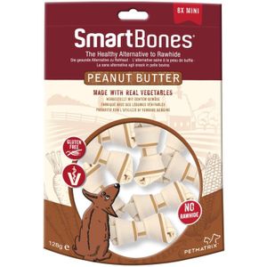 7x Smartbones Peanut Butter Mini 8 stuks