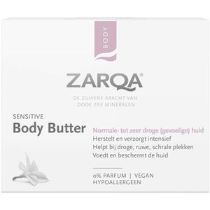 3x Zarqa Bodybutter Sensitive 250 ml