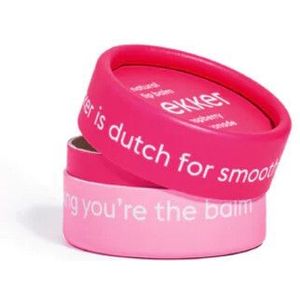 2x The Lekker Company Lippenbalsem Framboos & Citroen 8 gr