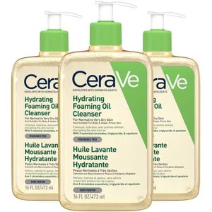 3x CeraVe Schuimende Reinigingsolie 473 ml