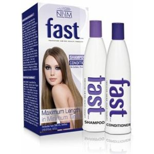 F.A.S.T. Shampoo & Conditioner Sulfaatvrij Haargroeiversneller 2x300 ml