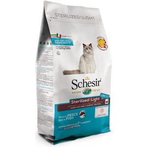 Schesir Kat Dry Sterilized Vis 1,5 kg